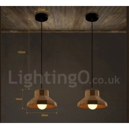 Lampada a sospensione in cemento moderna contemporanea a luce singola