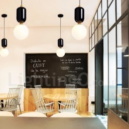 Lampada a sospensione moderna contemporanea in vetro