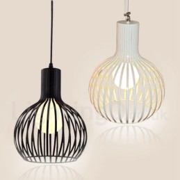 Lampada a sospensione contemporanea in metallo 1 luce