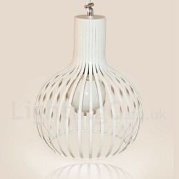 Lampada a sospensione contemporanea in metallo 1 luce