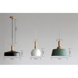 Lampada a sospensione moderna contemporanea multicolore