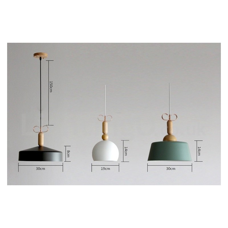 Lampada a sospensione moderna contemporanea multicolore