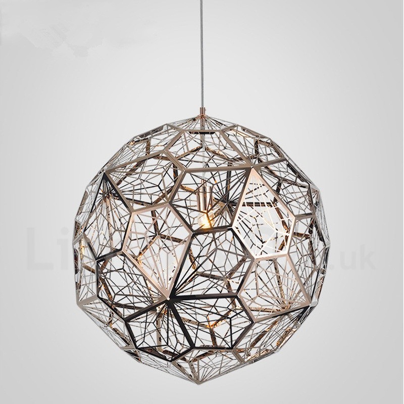 Lampada a sospensione moderna contemporanea a globo 1 luce