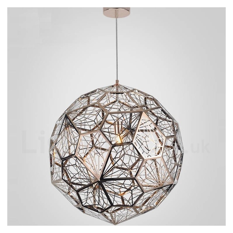 Lampada a sospensione moderna contemporanea a globo 1 luce