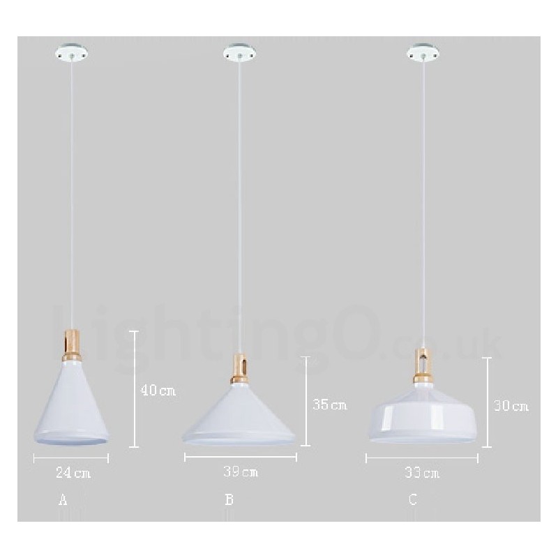 Lampada a sospensione moderna contemporanea 1 luce LED metallo