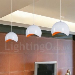 Lampada a sospensione moderna contemporanea in metallo, 20 cm, LED