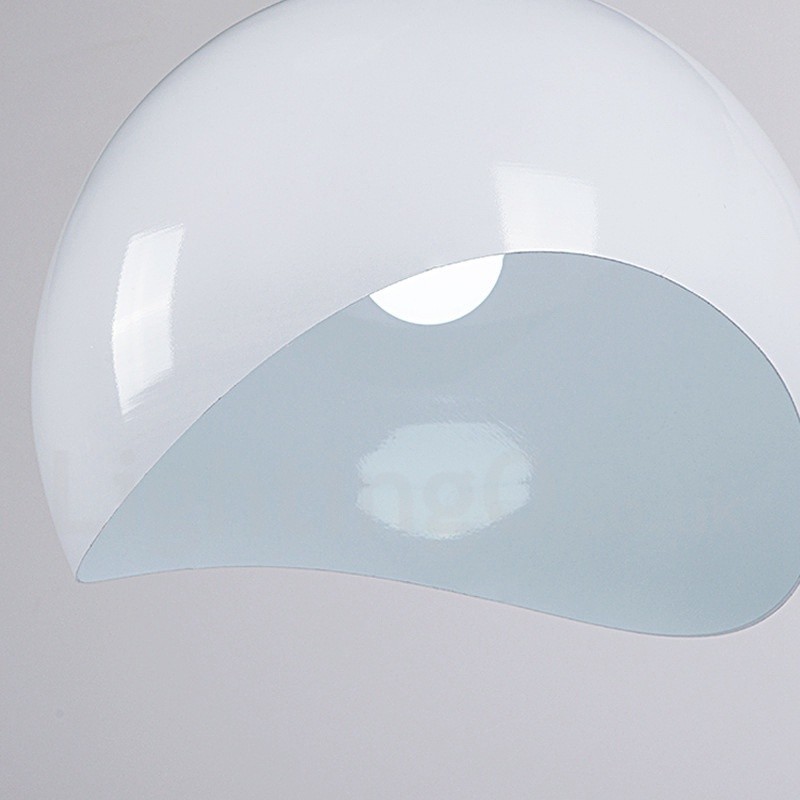 Lampada a sospensione moderna contemporanea in metallo, 20 cm, LED