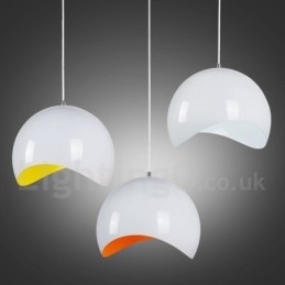 Lampada a sospensione moderna contemporanea in metallo, 20 cm, LED