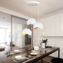 Lampada a sospensione moderna contemporanea in metallo, 20 cm, LED