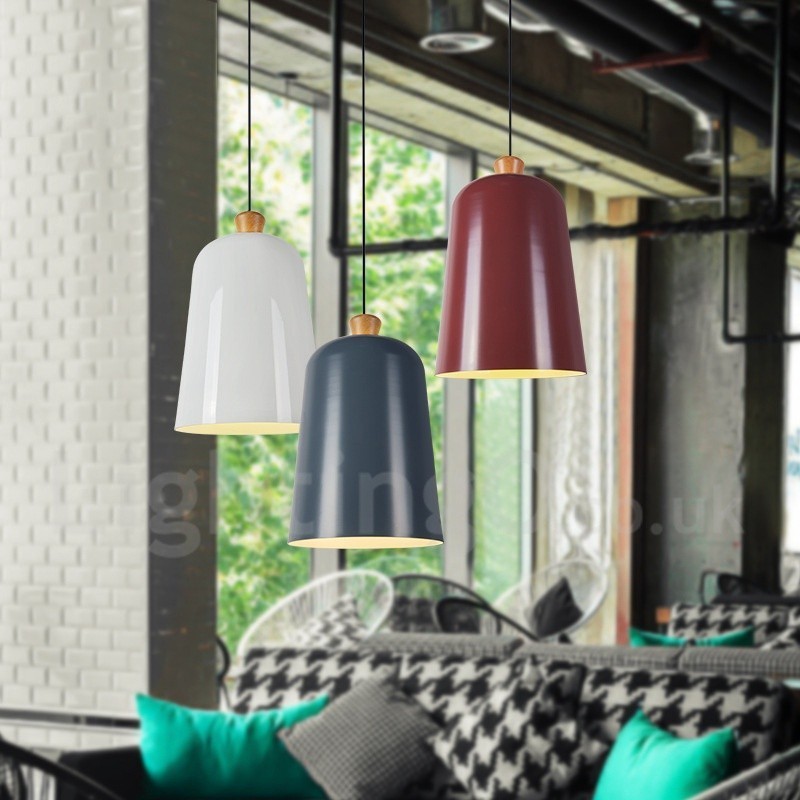 Lampada a sospensione moderna e contemporanea in metallo, LED, 220-240 V