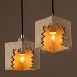 Lampada a sospensione in marmo 150 x 150 mm