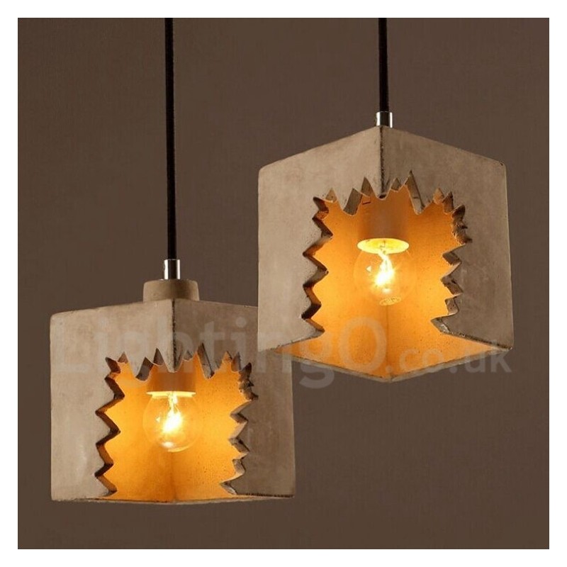 Lampada a sospensione in marmo 150 x 150 mm
