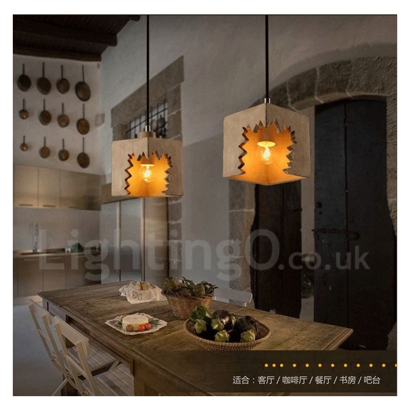 Lampada a sospensione in marmo 150 x 150 mm