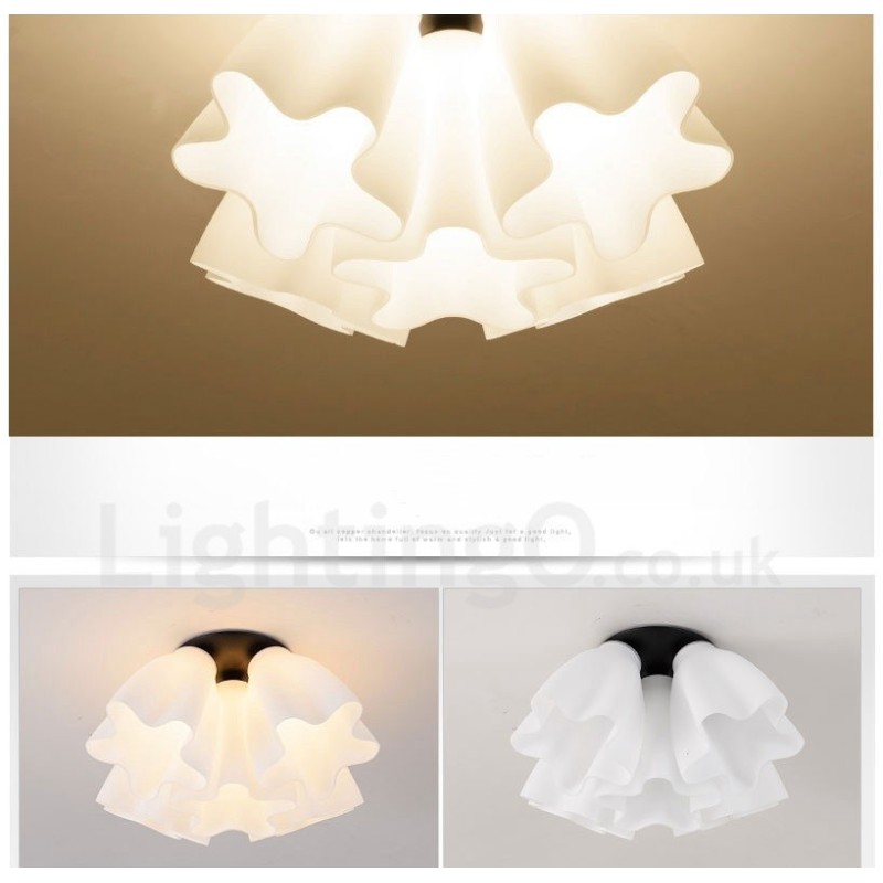 Lampadario rustico a 5 luci 50 x 28 cm