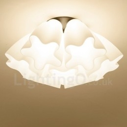 Lampadario rustico a 7 luci 52 x 28 cm