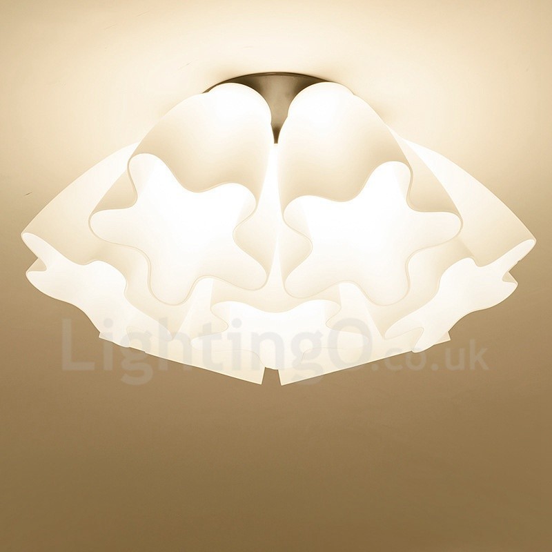 Lampadario rustico a 7 luci 52 x 28 cm