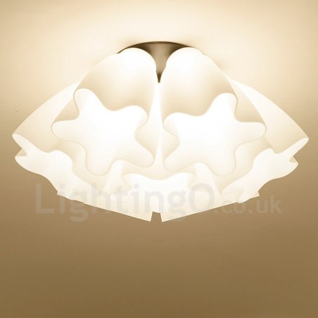 Lampadario rustico a 7 luci 52 x 28 cm