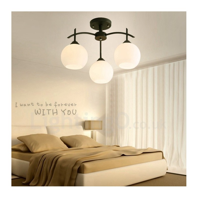 Lampadario classico tradizionale a 3 luci 40 x 38 cm