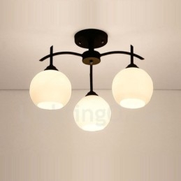 Lampadario classico tradizionale a 3 luci 40 x 38 cm