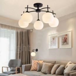 Lampadario classico tradizionale a 5 luci 40 x 61 cm