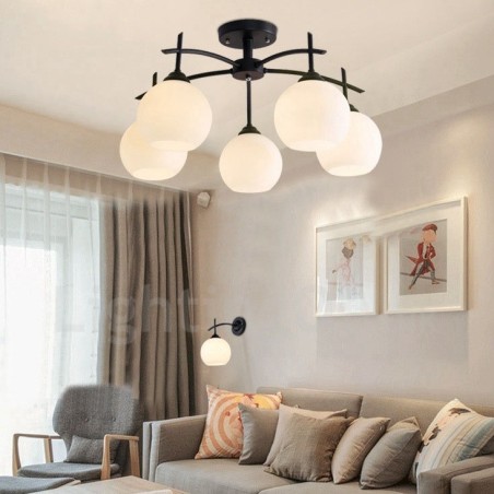 Lampadario classico tradizionale a 5 luci 40 x 61 cm