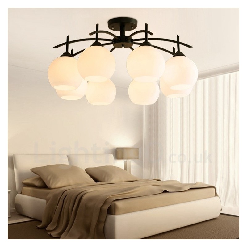 Lampadario classico tradizionale a 8 luci 80 x 43 cm
