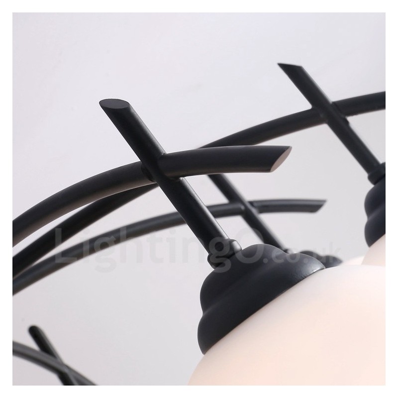 Lampadario classico tradizionale a 8 luci 80 x 43 cm