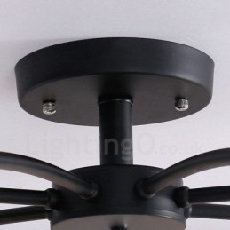 Lampadario classico tradizionale a 8 luci 80 x 43 cm