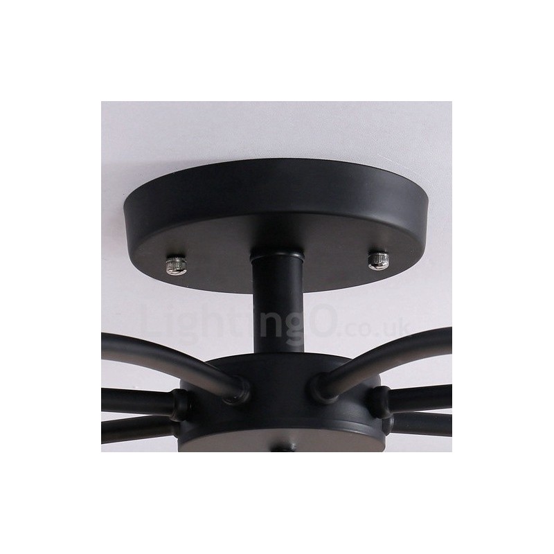 Lampadario classico tradizionale a 8 luci 80 x 43 cm