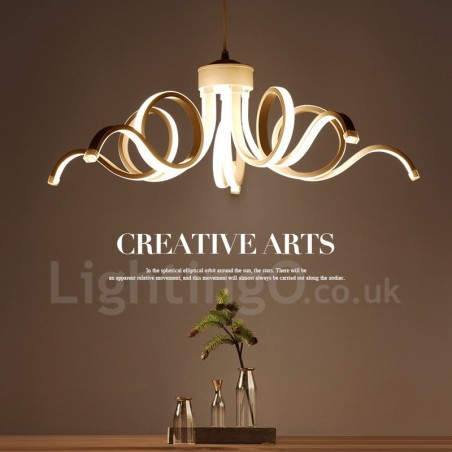 Lampadario moderno contemporaneo con LED integrato 650 x 650 mm
