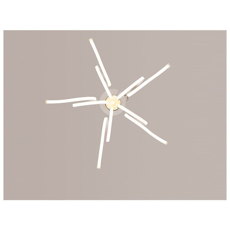 Lampadario moderno contemporaneo con LED integrato 650 x 650 mm