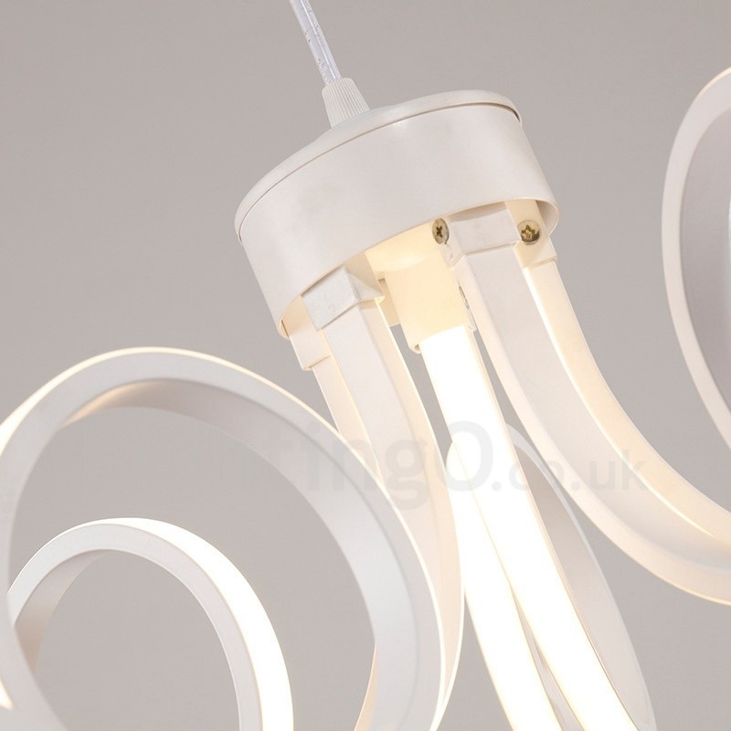 Lampadario moderno contemporaneo con LED integrato 650 x 650 mm