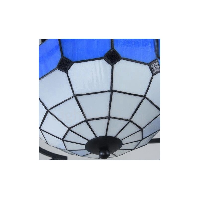 Lampadario mediterraneo a 9 luci, 78 x 30 cm