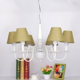 Lampadario classico tradizionale in metallo con LED integrato 1200 x 1200 mm