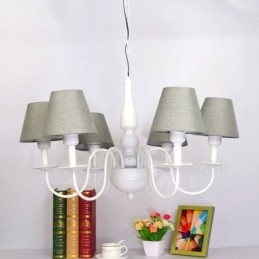 Lampadario classico tradizionale in metallo con LED integrato 1200 x 1200 mm