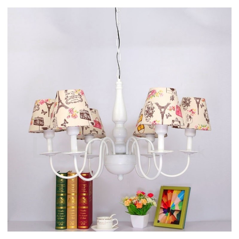 Lampadario classico tradizionale in metallo con LED integrato 1200 x 1200 mm