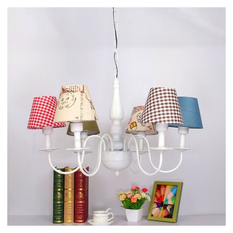 Lampadario classico tradizionale in metallo con LED integrato 1200 x 1200 mm
