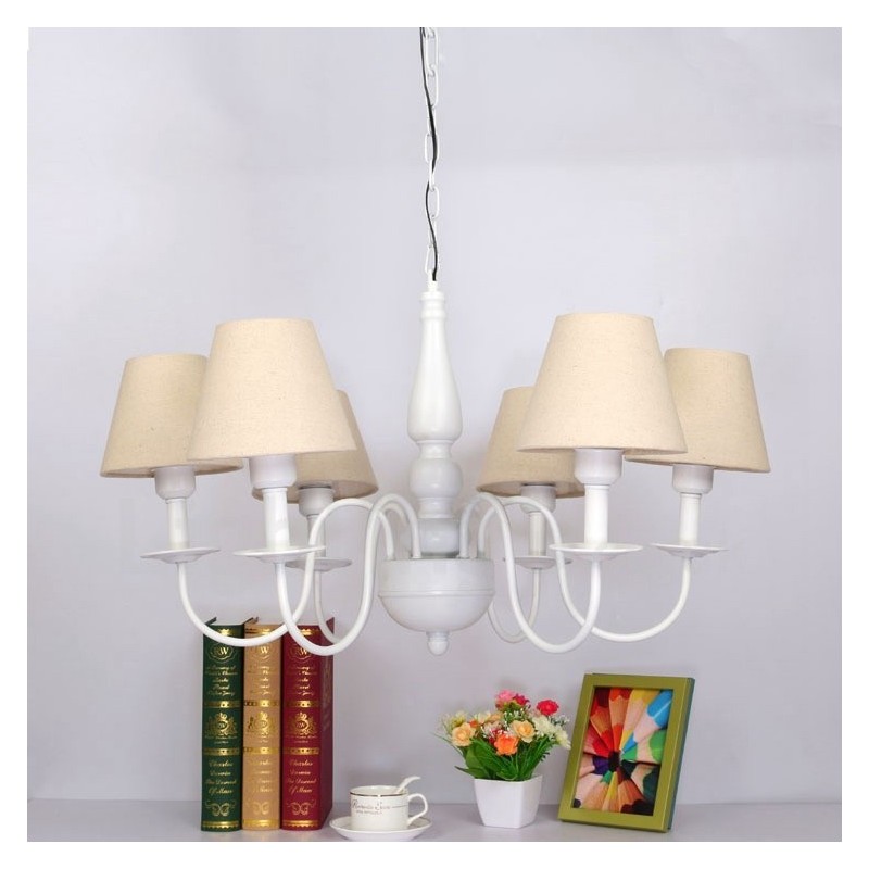 Lampadario classico tradizionale in metallo con LED integrato 1200 x 1200 mm
