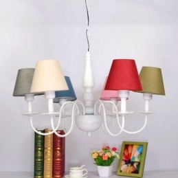 Lampadario classico tradizionale in metallo con LED integrato 1200 x 1200 mm