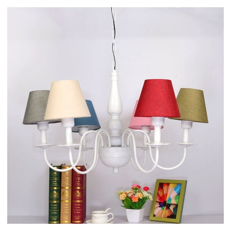 Lampadario classico tradizionale in metallo con LED integrato 1200 x 1200 mm
