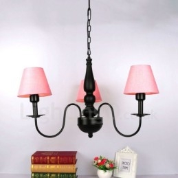 Lampadario classico tradizionale in metallo con LED integrato 3 luci 1200 x 1200 mm