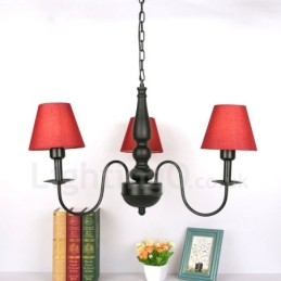 Lampadario classico tradizionale in metallo con LED integrato 3 luci 1200 x 1200 mm