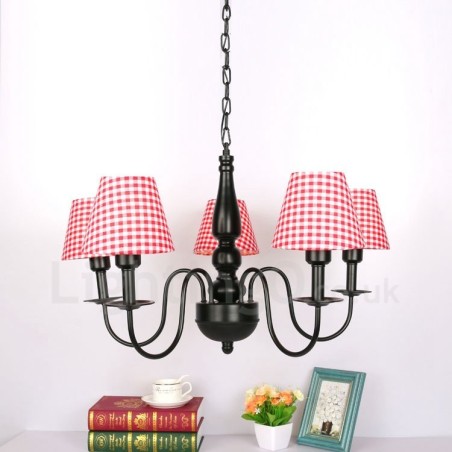 Lampadario mediterraneo in metallo con LED integrato 1200 x 1200 mm