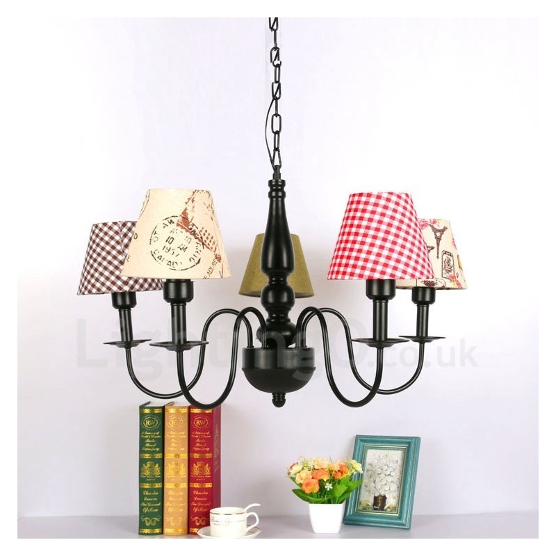 Lampadario mediterraneo in metallo con LED integrato 1200 x 1200 mm