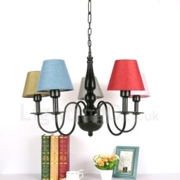 Lampadario mediterraneo in metallo con LED integrato 1200 x 1200 mm