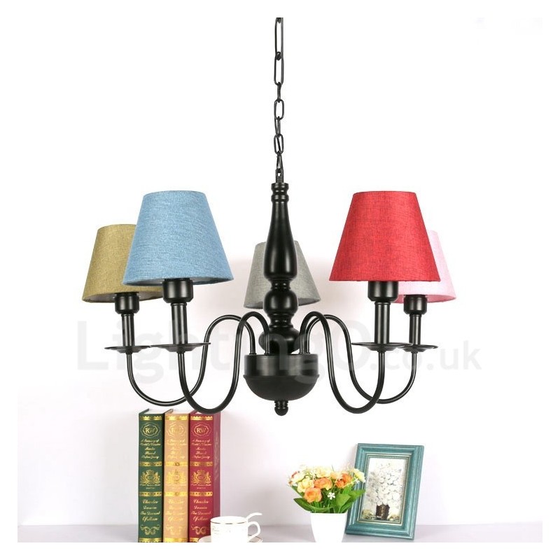 Lampadario mediterraneo in metallo con LED integrato 1200 x 1200 mm