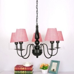 Lampadario mediterraneo in metallo con LED integrato 1200 x 1200 mm