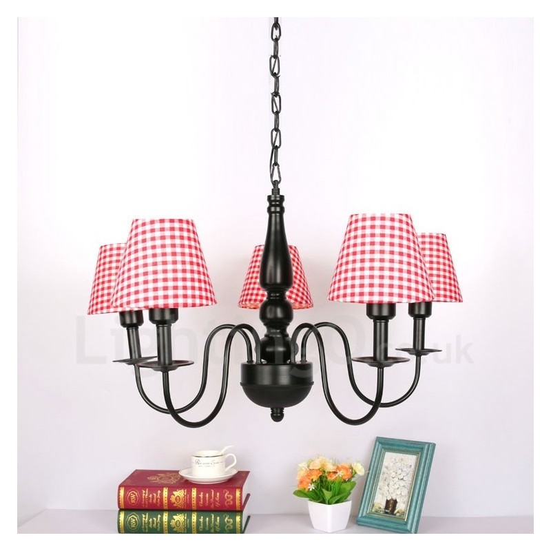 Lampadario mediterraneo in metallo con LED integrato 1200 x 1200 mm