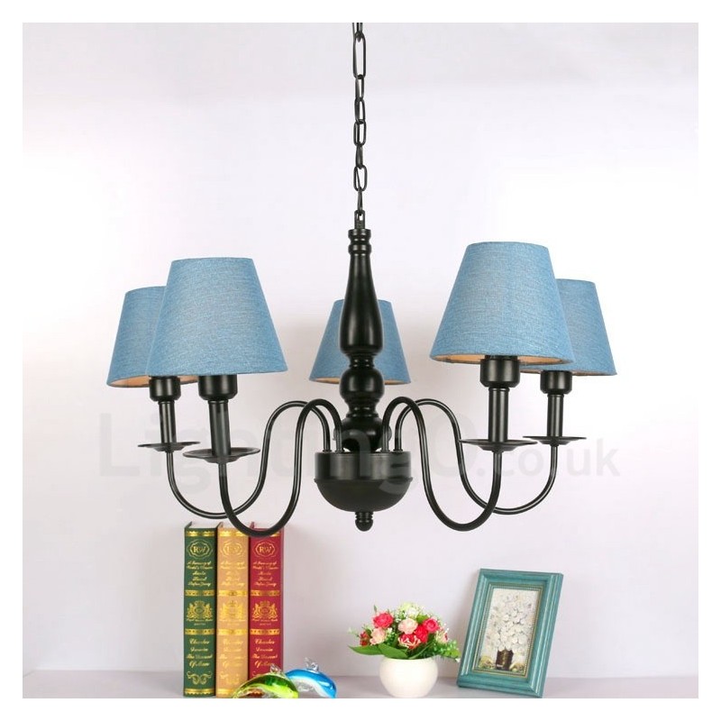 Lampadario mediterraneo in metallo con LED integrato 1200 x 1200 mm