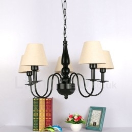 Lampadario mediterraneo in metallo con LED integrato 1200 x 1200 mm